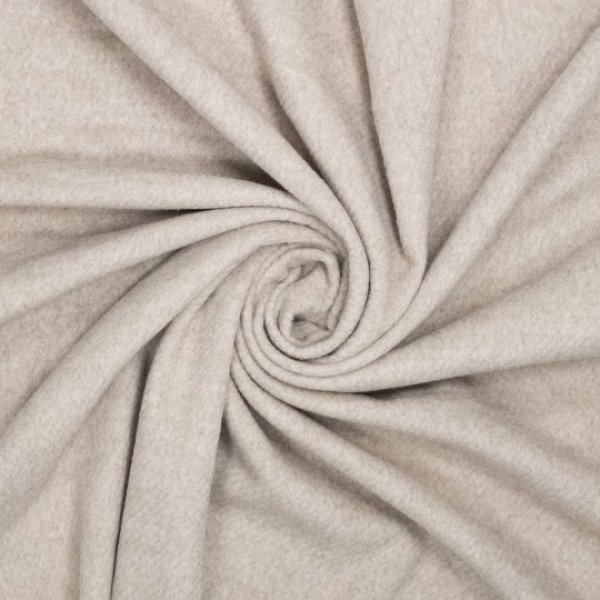 Fibre Mood 36 Mantelstoff Brushed hellgrau